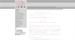 Desktop Screenshot of iaoa.org